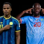 Escalações de Colômbia x RD Congo para a Copa