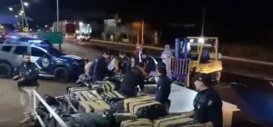 Apreensão de drogas em Rio Verde com 7,5 toneladas de maconha