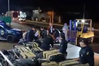 Apreensão de drogas em Rio Verde com 7,5 toneladas de maconha