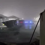 Temporal em Bom Jesus com ventos de 50 km/h causa estragos