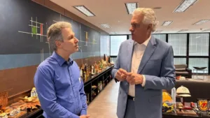 Aliança Caiado Zema descartada na corrida presidencial