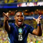 Endrick na Copa do Mundo com Carlo Ancelotti