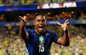 Endrick na Copa do Mundo com Carlo Ancelotti