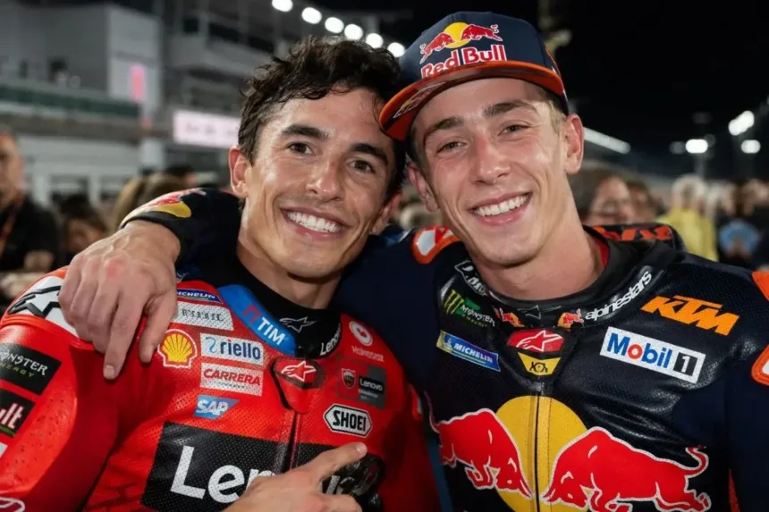 Marc Márquez e seu novo parceiro na Ducati em 2027