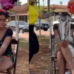 Dia de princesa polêmico com mulher em situação de rua