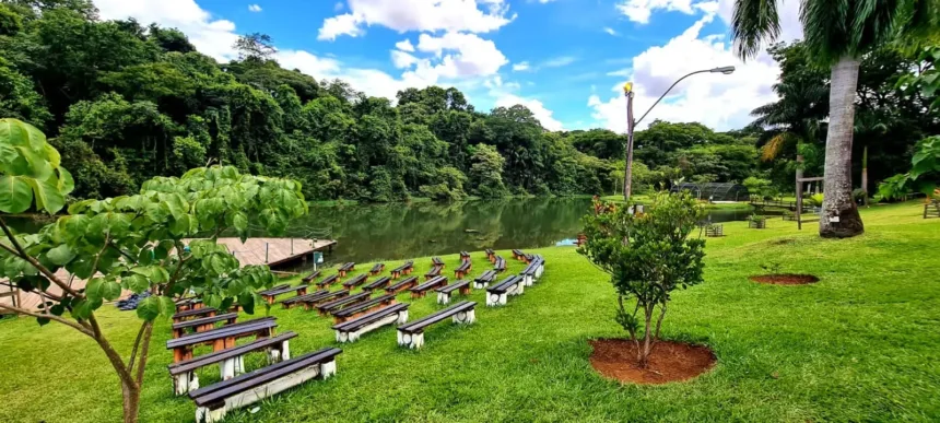 Piscinão no Jardim Botânico em Goiânia para conter alagamentos