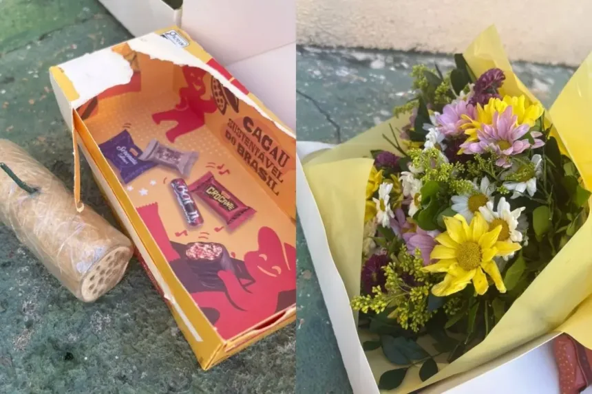 Filha do presidente do Ceará recebe caixa de chocolate com bomba