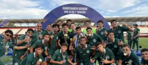 Goiás campeão do Goianão sub-15 no Estádio Accioly