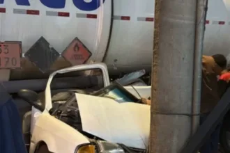 Acidente no Anel Viário com motorista morto em colisão