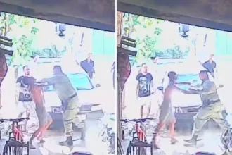 Homem agredido por policial militar em Simolândia