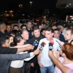 Flávio Bolsonaro na Romaria do Divino Pai Eterno em Trindade