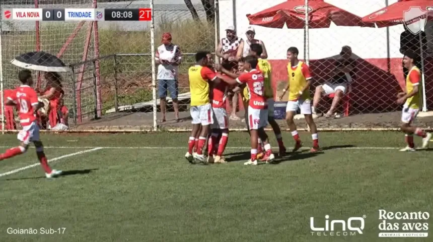 Vila Nova categorias de base vence Trindade