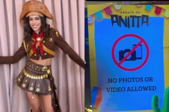 Arraiá da Anitta com famosos e proibição de fotos