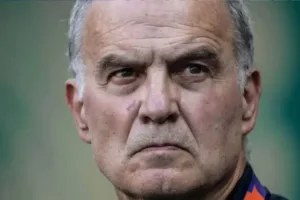Bielsa em entrevista de Bielsa após eliminação do Uruguai