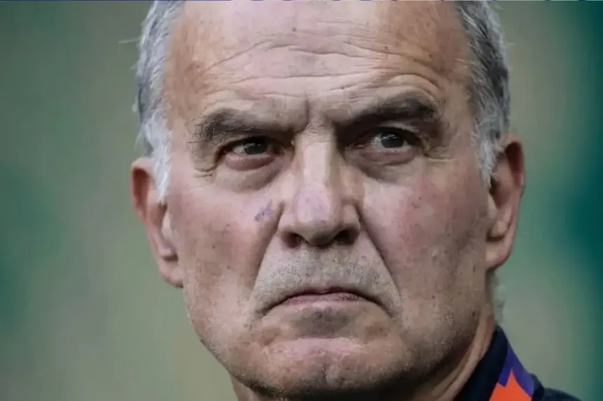 Bielsa em entrevista de Bielsa após eliminação do Uruguai