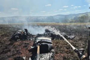 Acidentes aeronáuticos em Goiás com avião em área rural