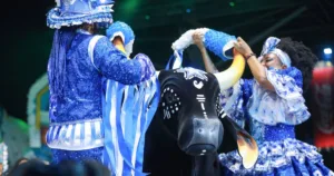 Boi Caprichoso no Festival de Parintins 2026
