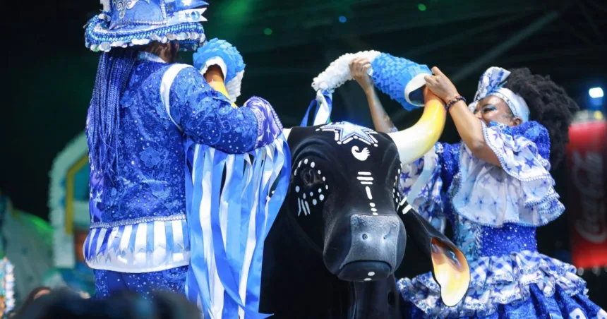 Boi Caprichoso no Festival de Parintins 2026