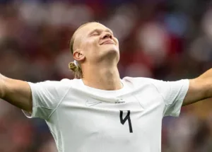 Noruega comemora gol contra Costa do Marfim, adversário do Brasil