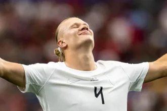 Noruega comemora gol contra Costa do Marfim, adversário do Brasil