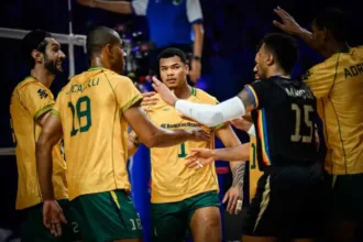 Seleção brasileira de vôlei na VNL masculina