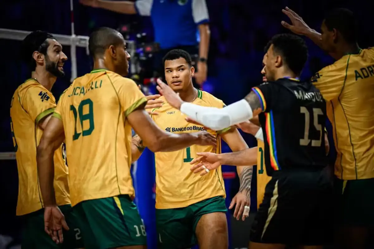 Brasil na VNL masculina: veja datas, horários e adversários