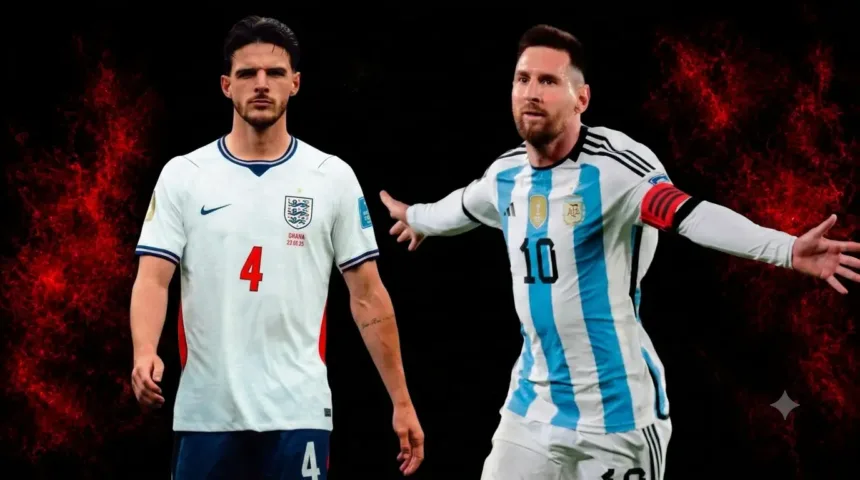 Inglaterra x Argentina: escalações confirmadas 1 Inglaterra x Argentina na semifinal da Copa do Mundo