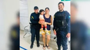 Guarda Municipal salva menina engasgada em Senador Canedo