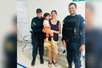 Guarda Municipal salva menina engasgada em Senador Canedo