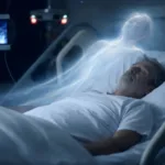 Homem desenha experiência de quase-morte
