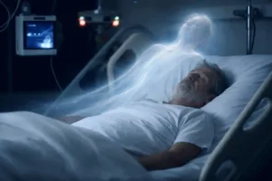 Homem desenha experiência de quase-morte