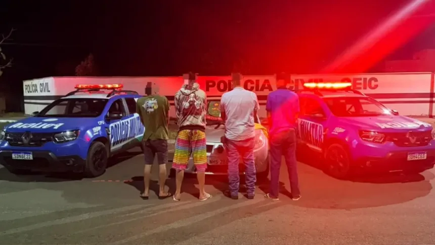 Homem encomenda o próprio assalto para quitar dívida de drogas e esposa é agredida em Inhumas 1 Homem preso por assalto encomendado em Inhumas