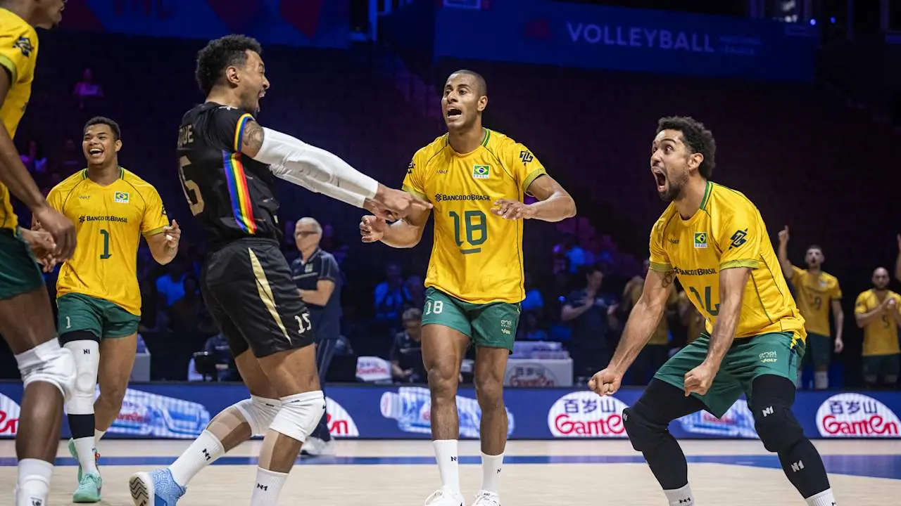 Brasil enfrenta os Estados Unidos pela VNL; veja horário e onde assistir