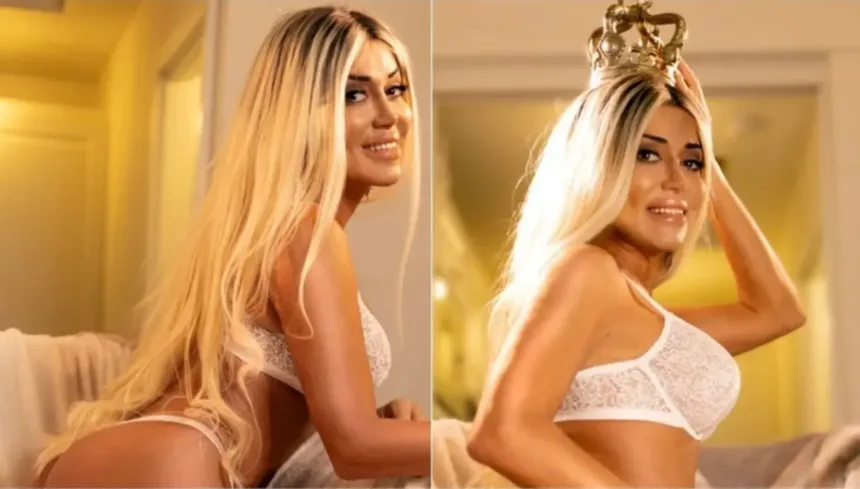 Mulher Abacaxi antes e depois da transição de gênero