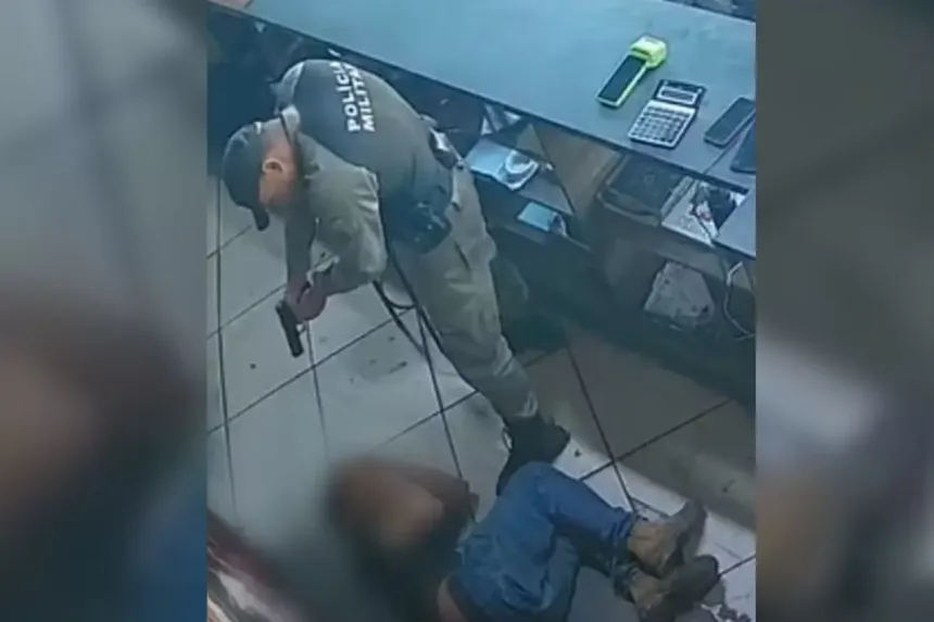 Justiça concede liberdade provisória a PM que agrediu jovem aprendiz de Catalão após pagar fiança de R$ 3 mil 1 Liberdade provisória concedida a PM após fiança