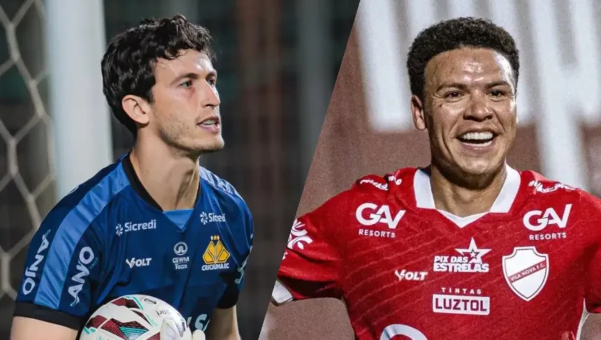 Criciúma e Vila Nova fazem confronto direto pela liderança da Série B 1 Criciúma x Vila Nova disputam liderança na Série B