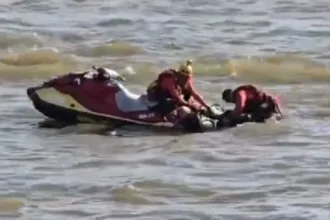 Colisão entre embarcações no Rio Araguaia em Aruanã