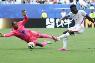 Goleada histórica França contra Inglaterra na Copa