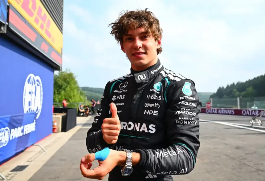 Fórmula 1: Antonelli crava pole e Bortoleto larga sai em 8º na Bélgica 1 formula-1:-antonelli-crava-pole-e-bortoleto-larga-sai-em-8o-na-belgica