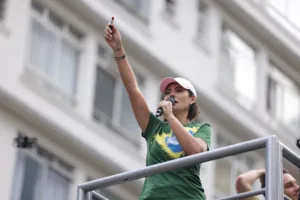 Michelle Bolsonaro descarta ser vice de Zema