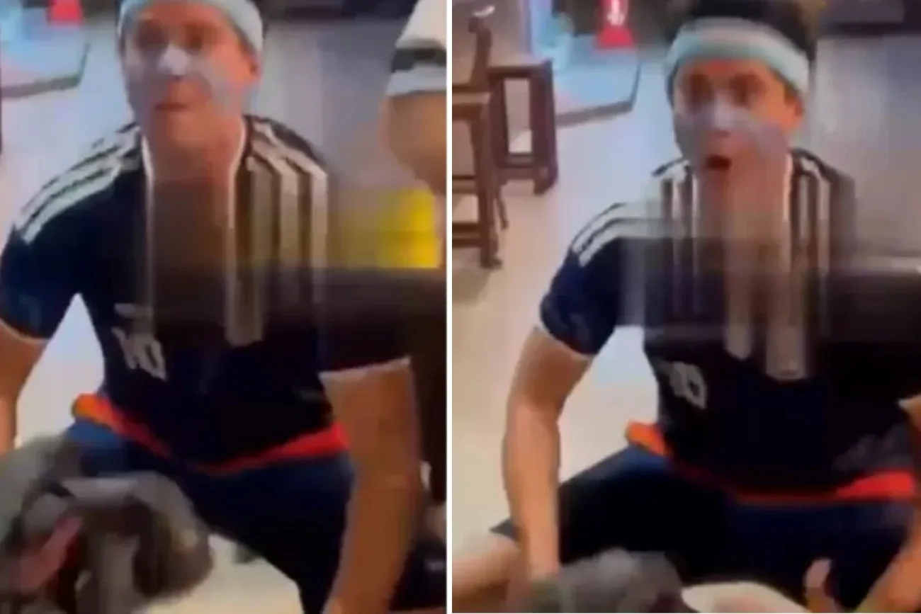 Justiça decreta prisão de argentino que imitou macaco para homem negro