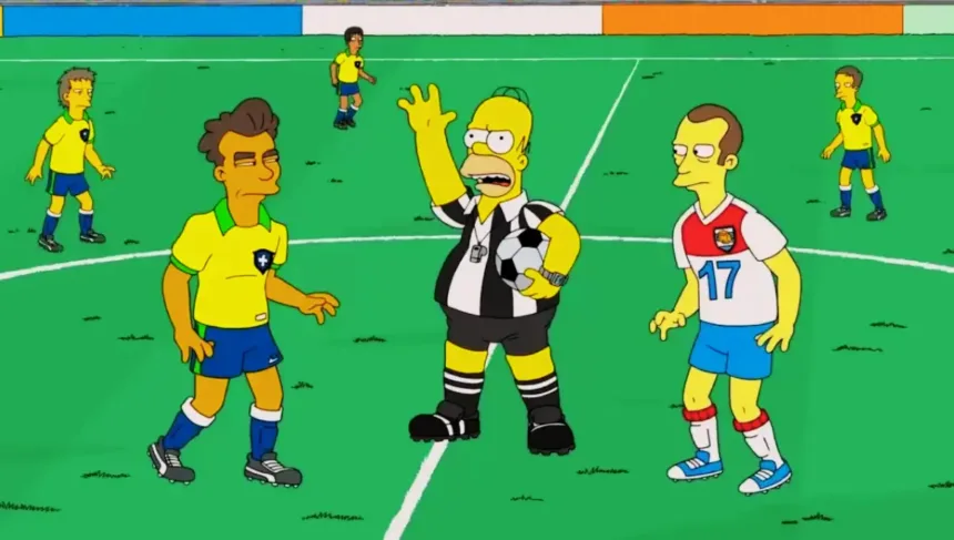 Episódio de ‘Simpsons’ falha em previsão sobre final da Copa 1 Lula e Trump na cúpula do G7 discutindo eleições brasileiras