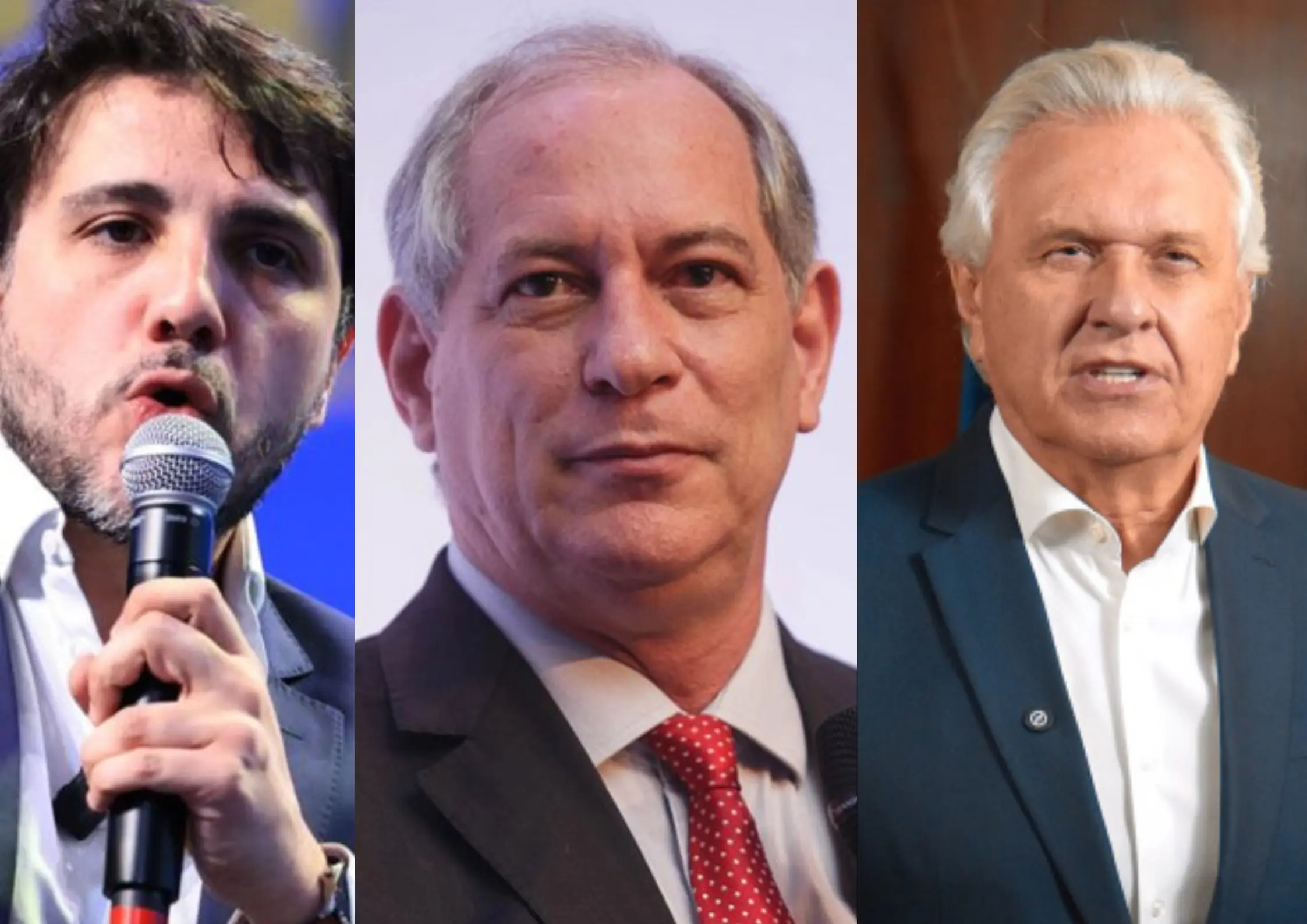 Ciro Gomes diz que pode apoiar Caiado ou Renan Santos à Presidência
