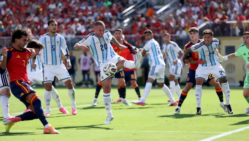 Argentina x Espanha repetem história de Brasil x Itália na Copa de 1994 1 Argentina x Espanha em jogo histórico na Copa do Mundo