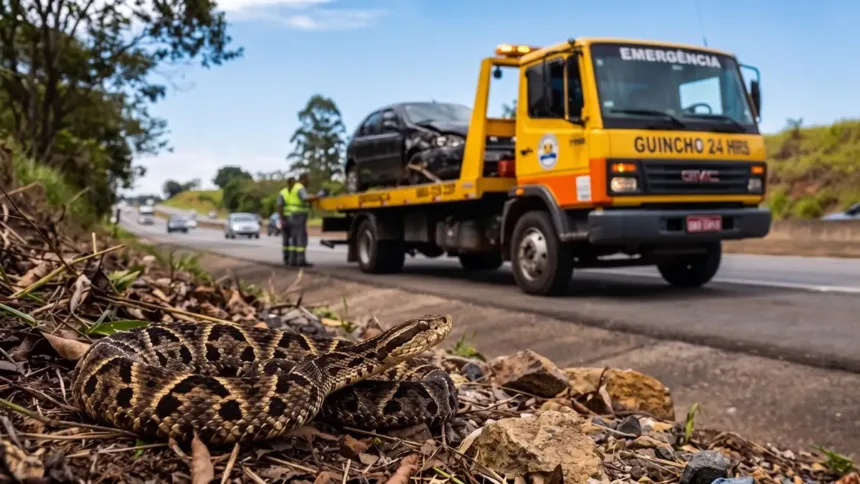 TRT-GO mantém condenação de empresa por motorista picado por cobra em fazenda 1 Motorista picado por cobra em acidente de trabalho