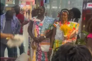 Casamento cultural africano com tradições da Guiné-Bissau