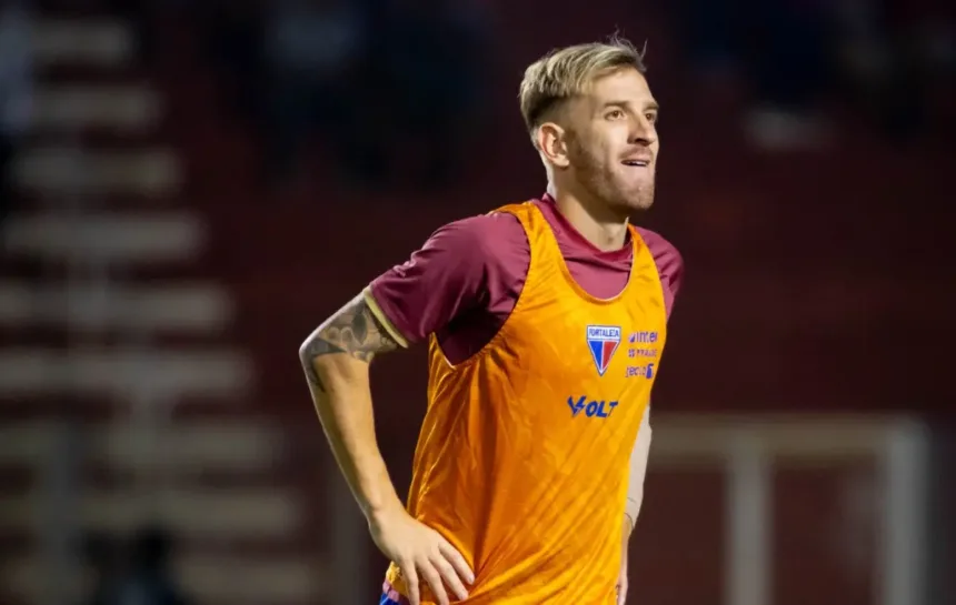 VILA NOVA X FORTALEZA; Pedro Henrique diminui para o Leão no OBA 1 Vila Nova x Fortaleza, Pedro Henrique marca no OBA