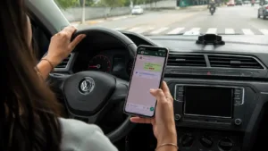 WhatsApp no carro facilita ouvir e responder áudios