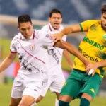 Cuiabá x Atlético em campo, primeiro tempo sem gols