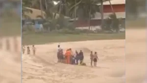 Afogamento em Itacimirim: Morador de Rio Verde salva filhos
